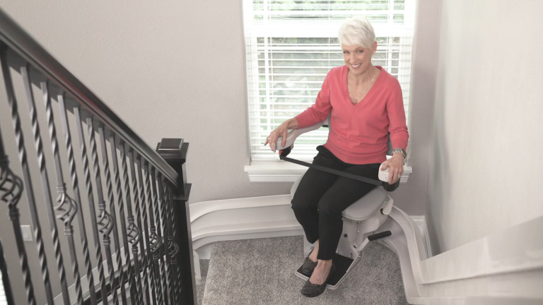 Bruno Elite curved stair lift
