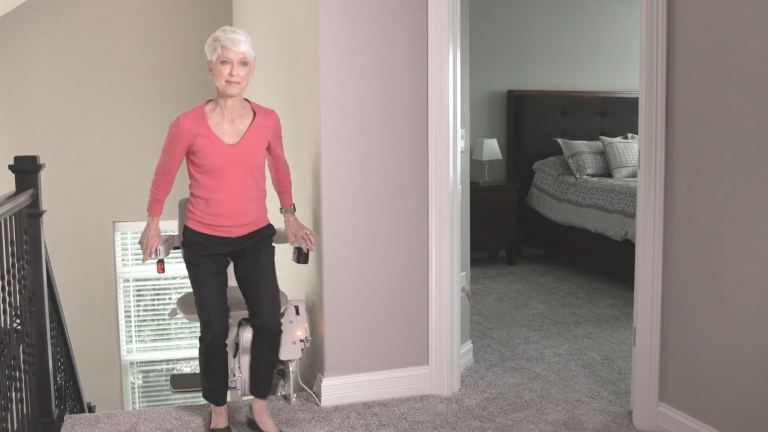 Bruno Elite curved stair lift