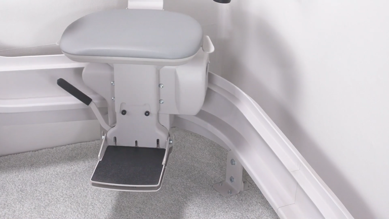 Bruno Elite curved stair lift