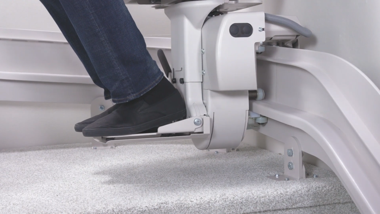 Bruno Elite curved stair lift