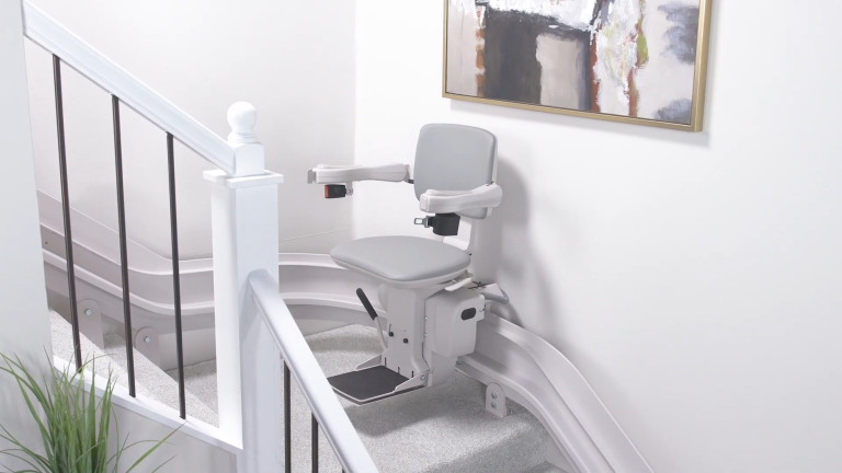 Bruno Elite curved stair lift