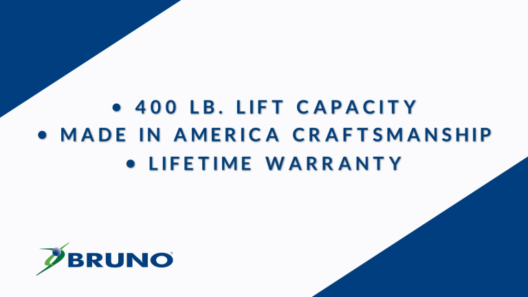 Bruno Elite curved stair lift